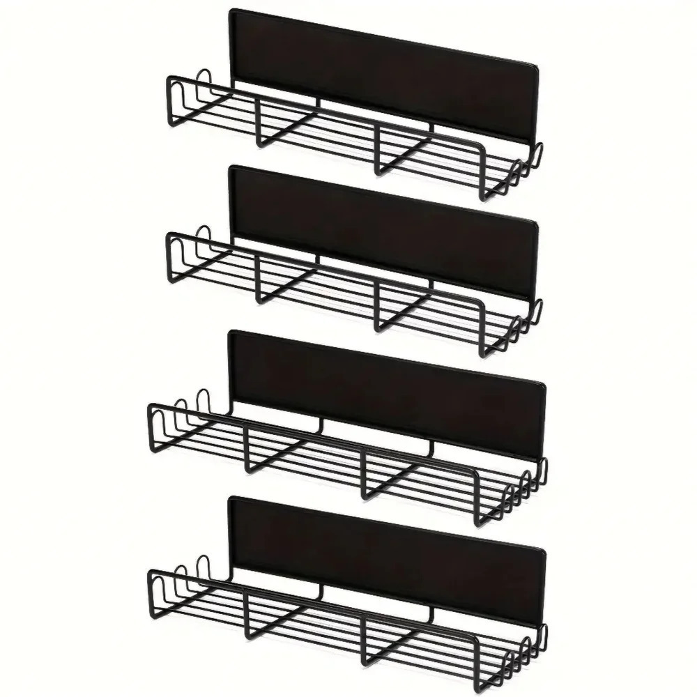 Magnetic Shelving - 4 Racks w/ Hooks